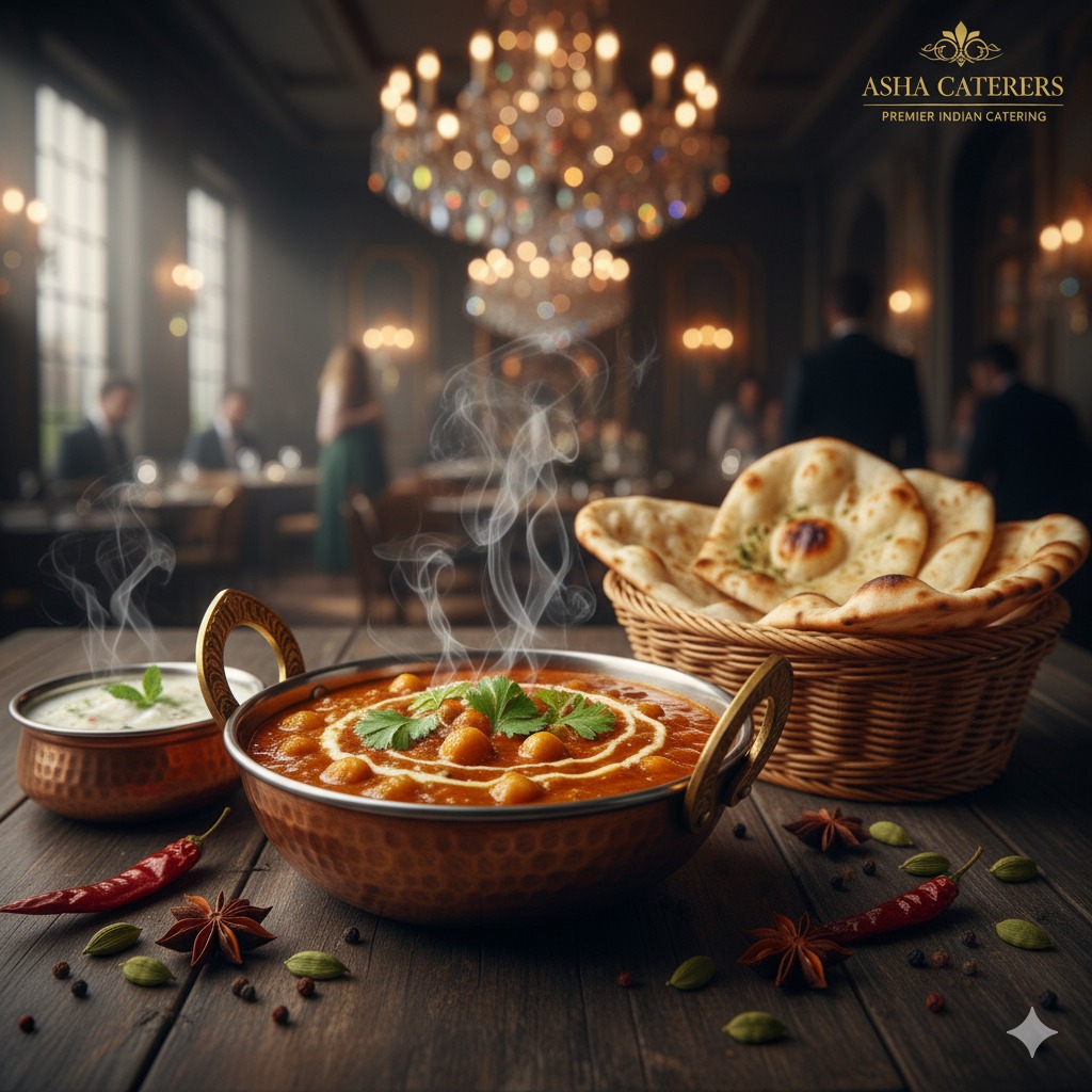 Elegant buffet setup